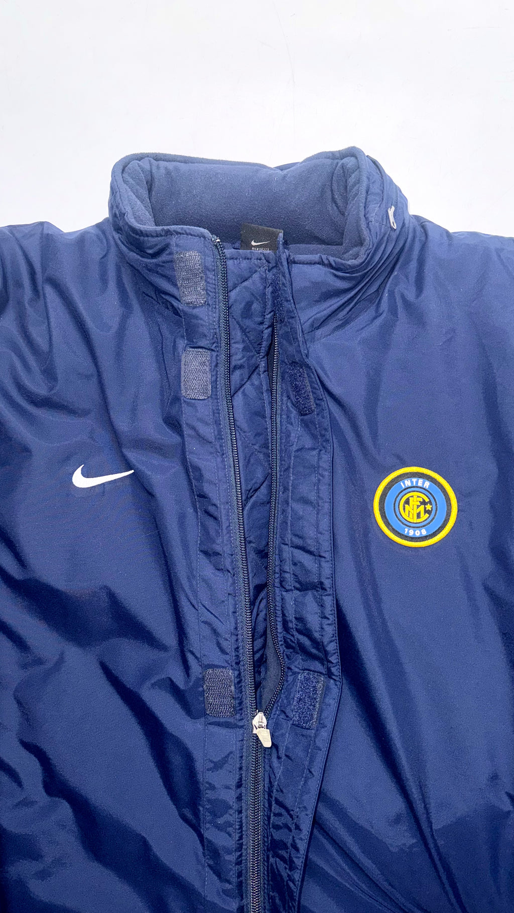 Vintage Nike Inter Milan 2003-04 Coach Heavy Winter Jacket