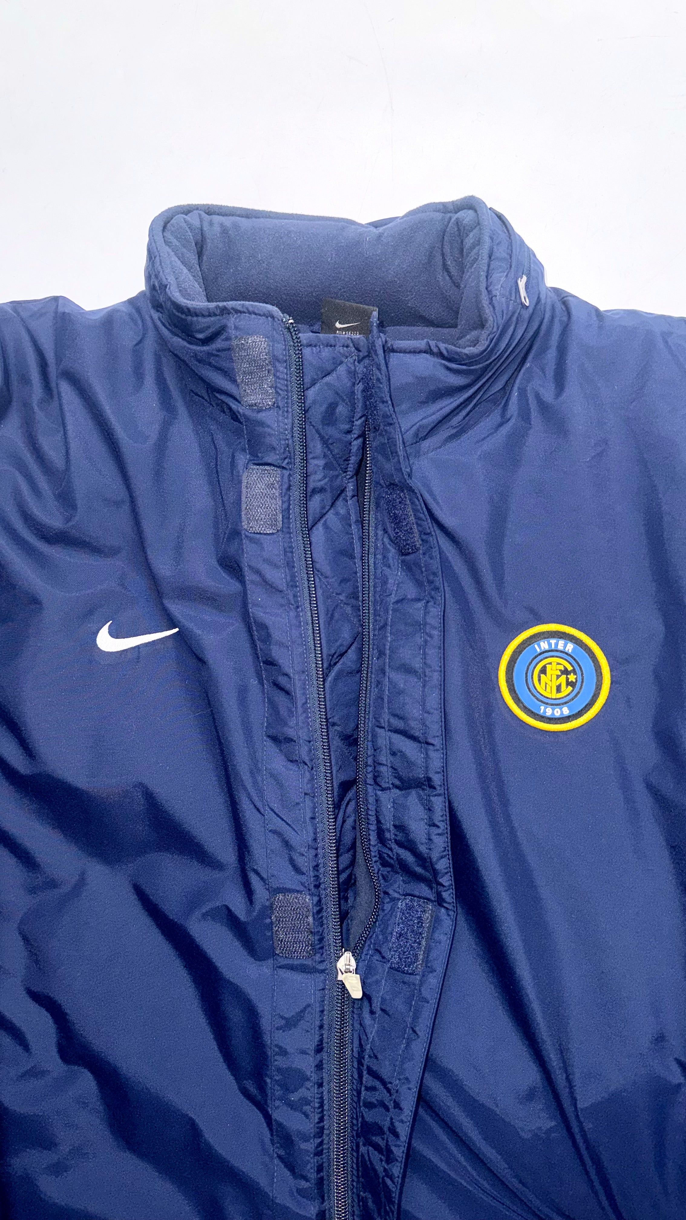 Vintage Nike Inter Milan 2003-04 Coach Heavy Winter Jacket