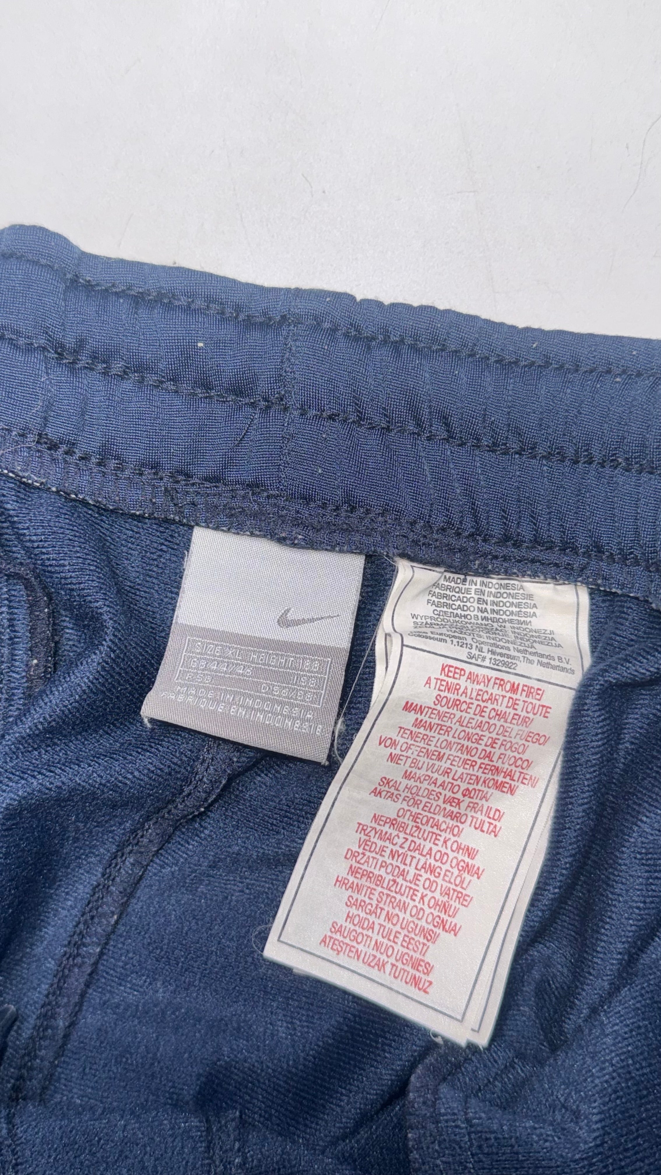 2000s Nike Blue Navy Track Pants