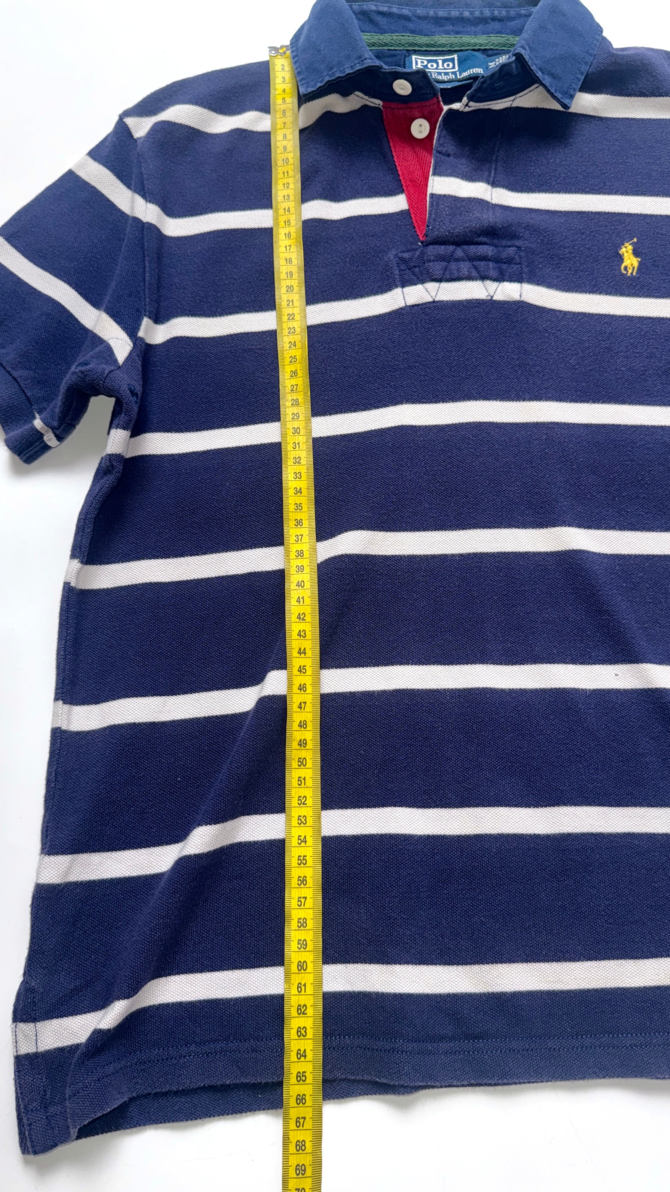 Vintage Ralph Lauren Stripped Polo Shirt