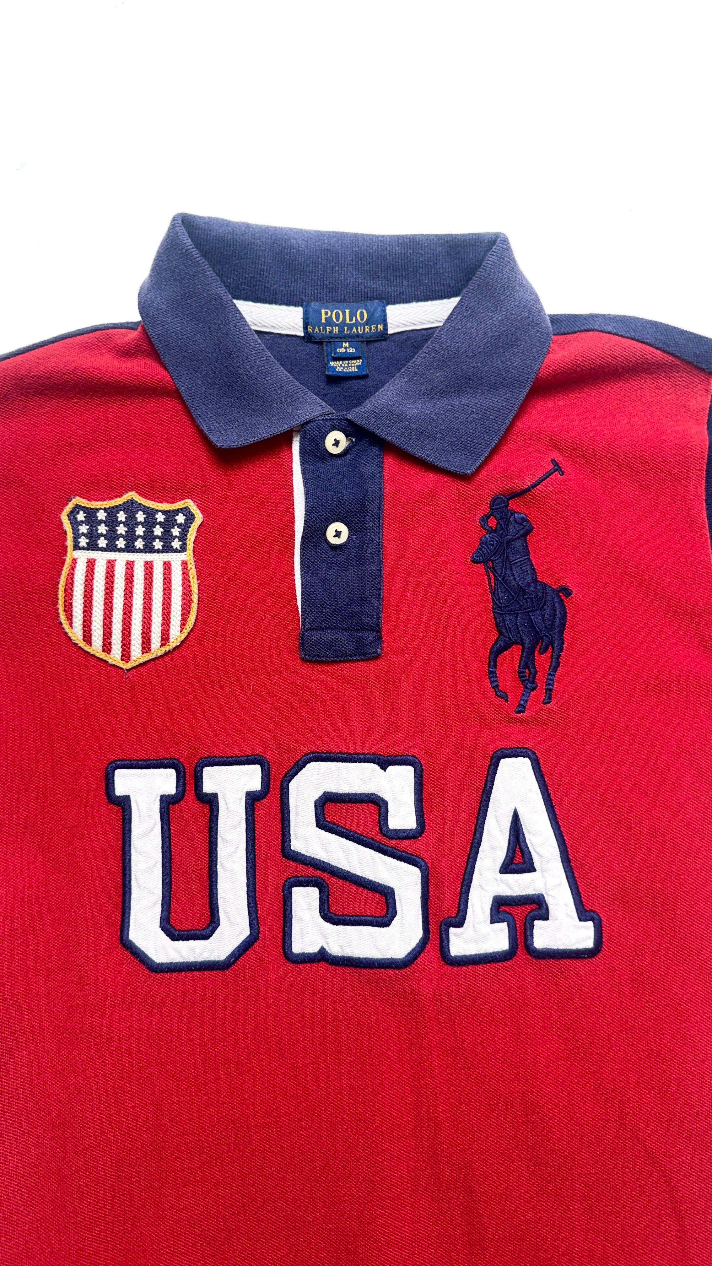 Vintage Ralph Lauren “USA” Polo t shirt