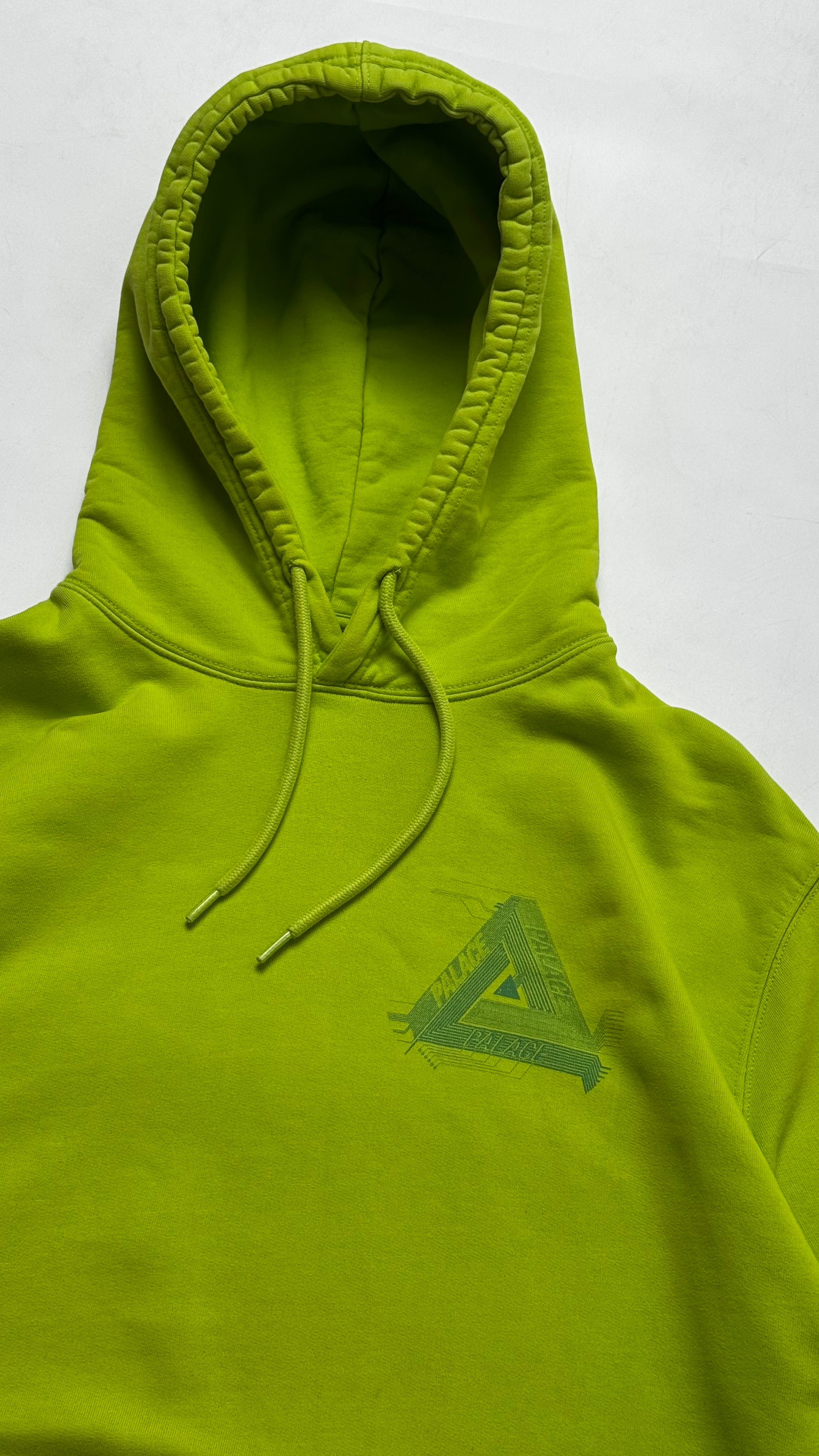 2018 Palace Lime Green Surkit Hoodie