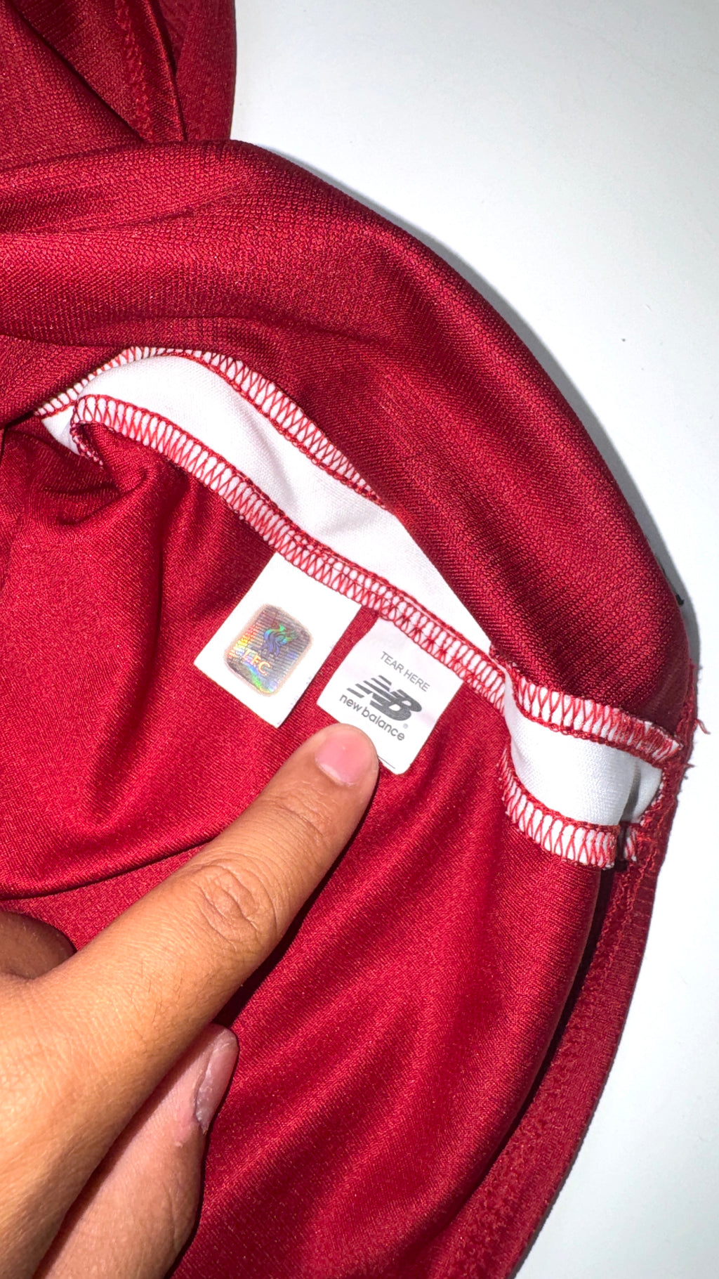 New balance x Liverpool Red Jersey