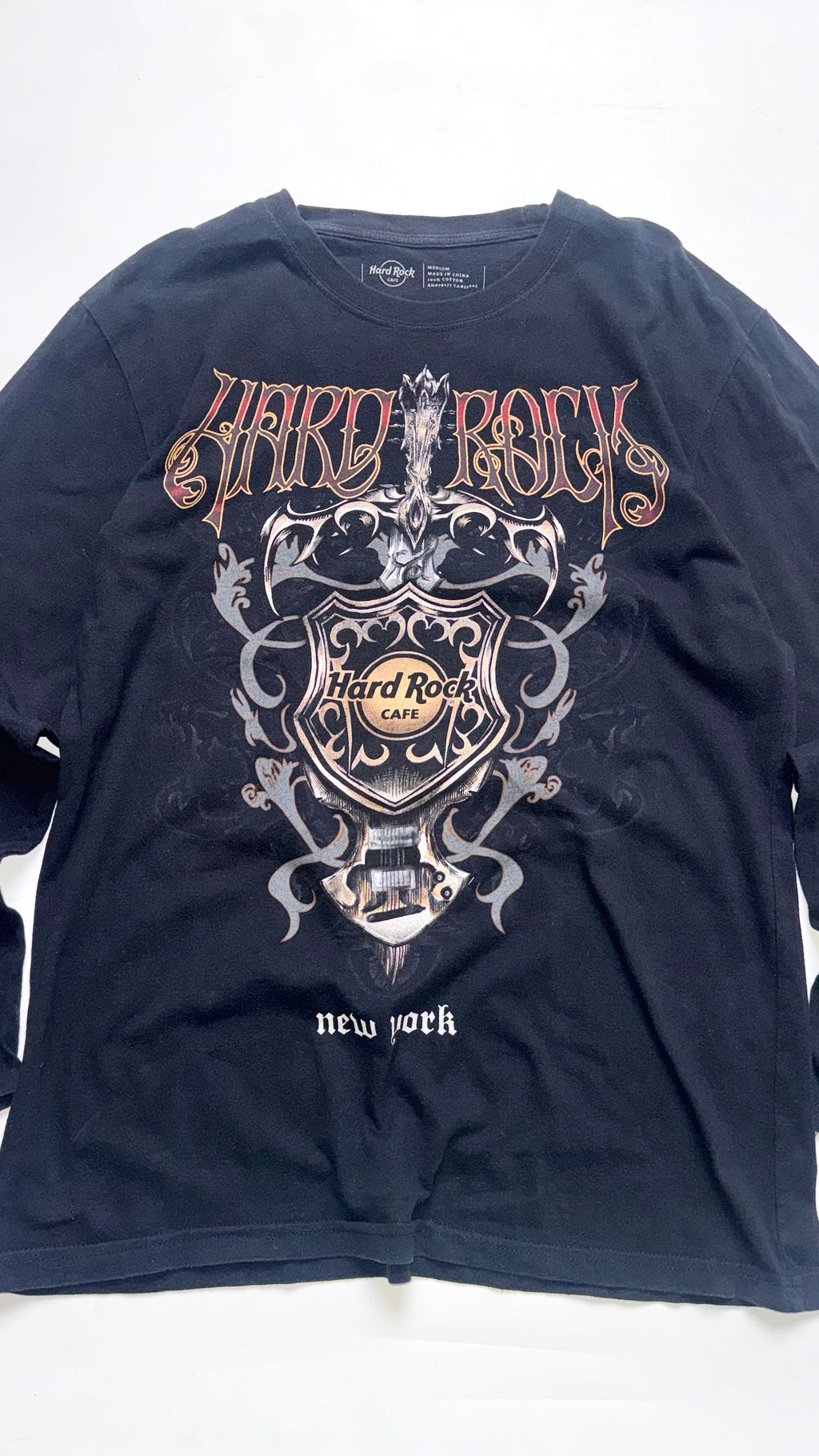 2000s Hard Rock “New York” Long sleeve shirt