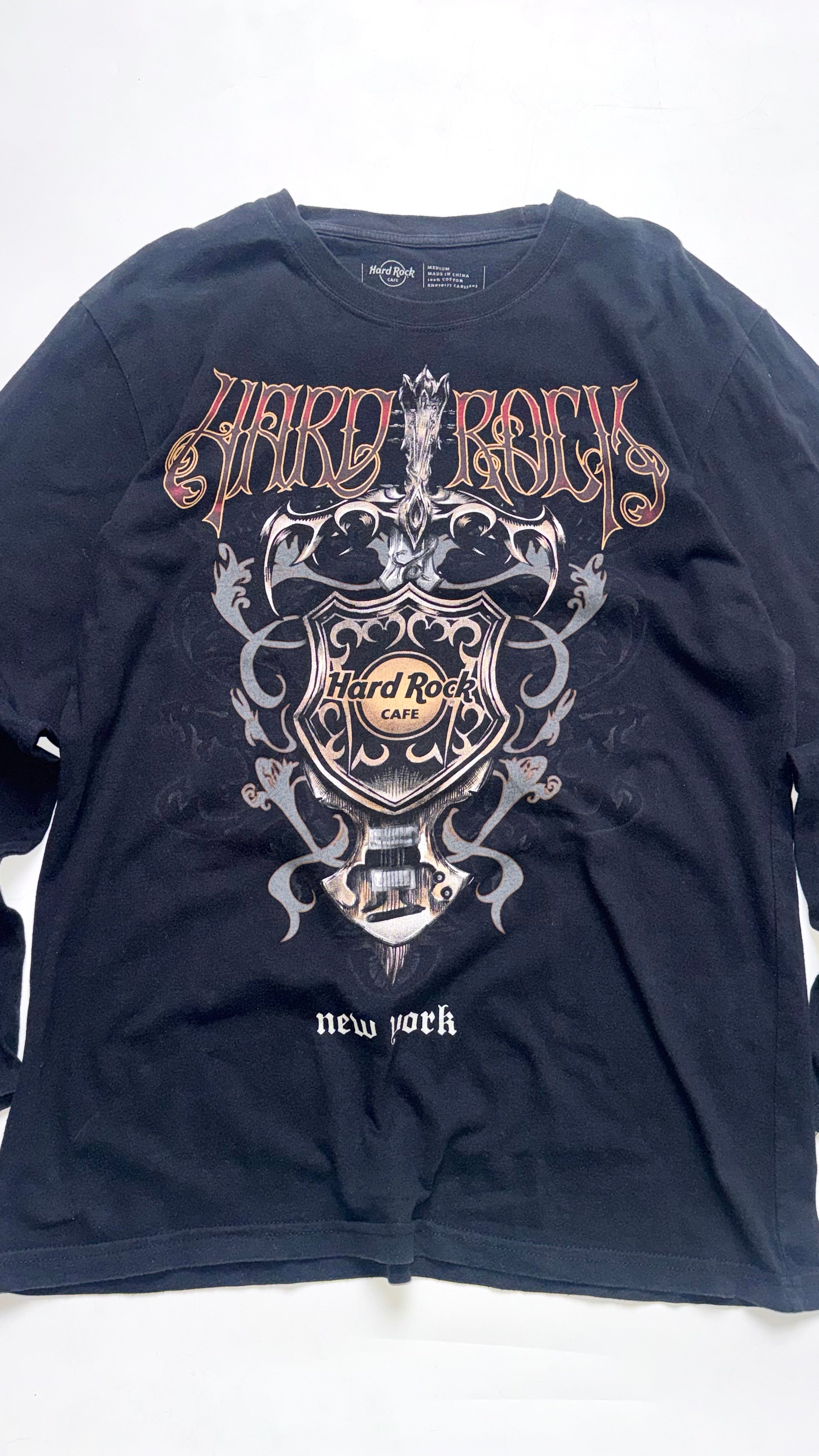 2000s Hard Rock “New York” Long sleeve shirt