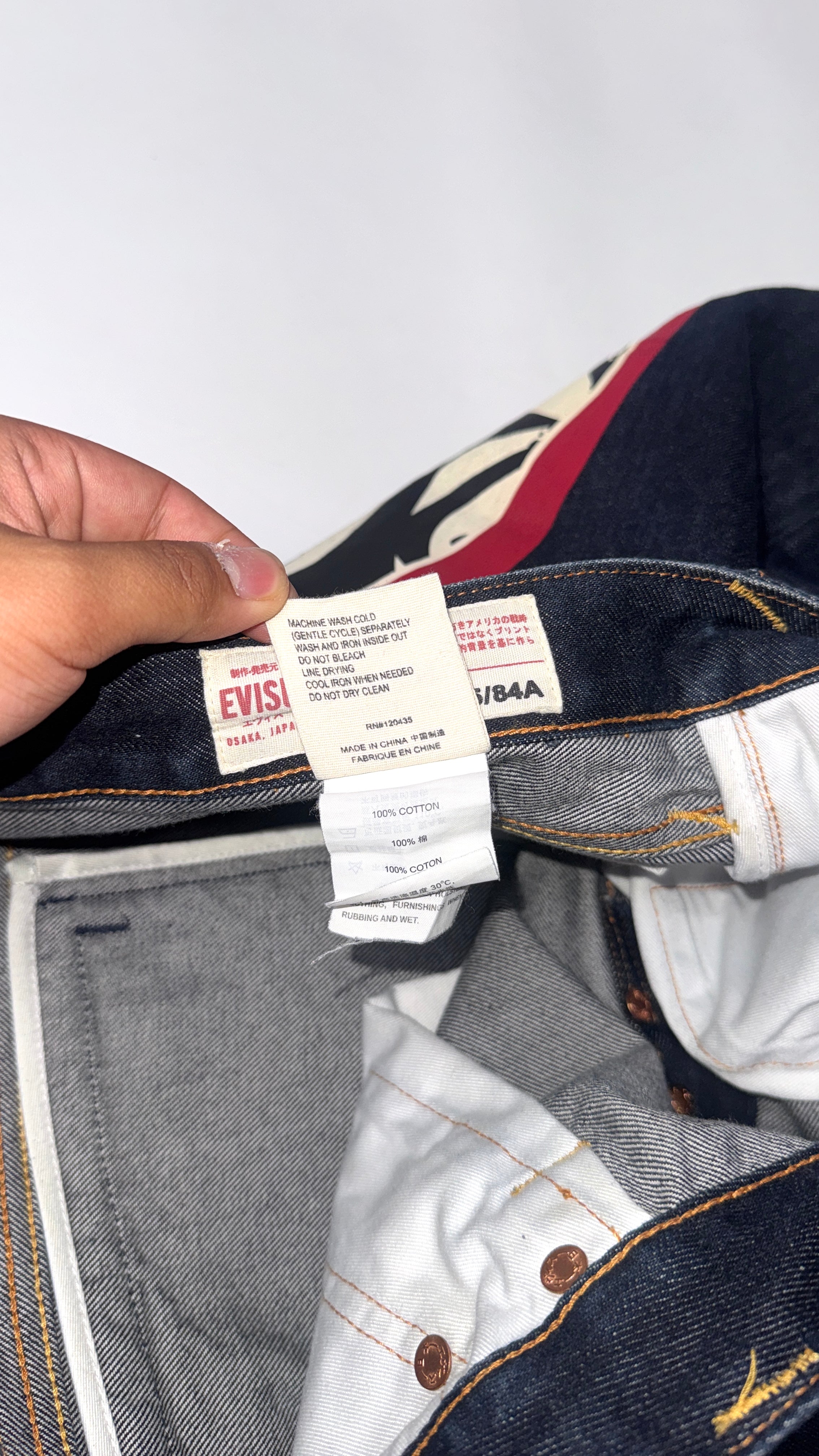 Vintage Evisu Daicock Lot 2008 W34 Straight Fit jeans