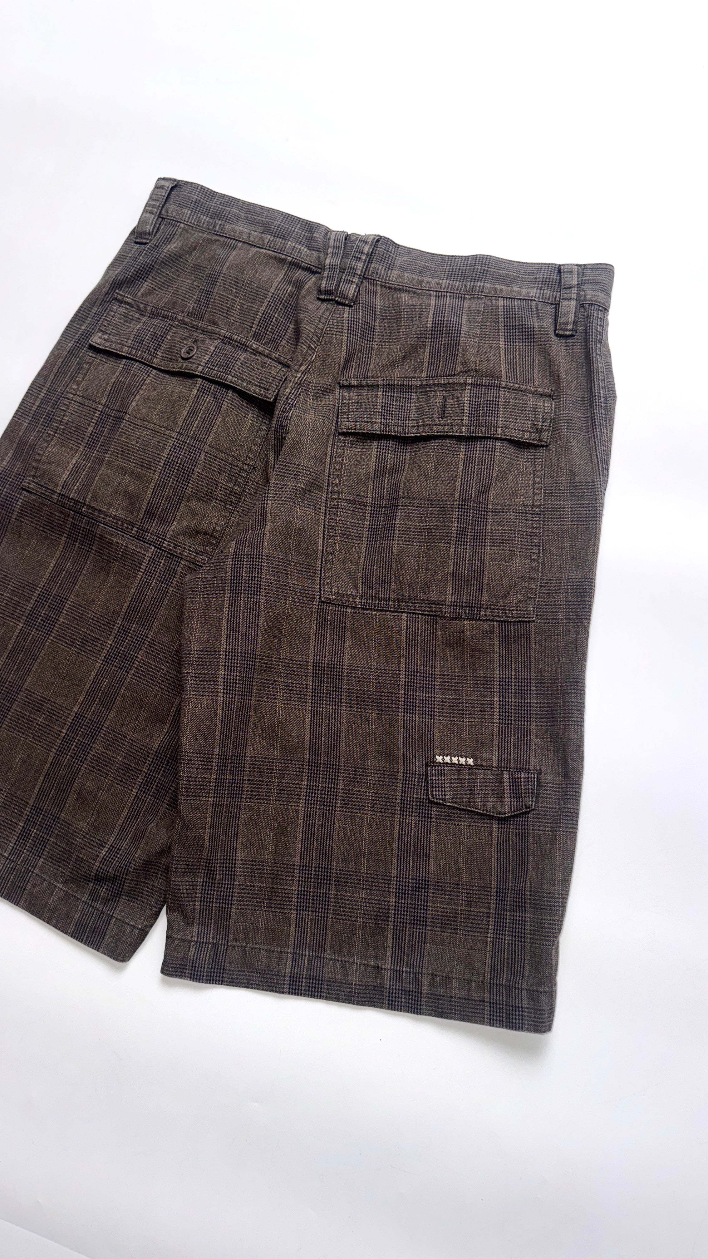 90s Quicksilver Brown Baggy Shorts