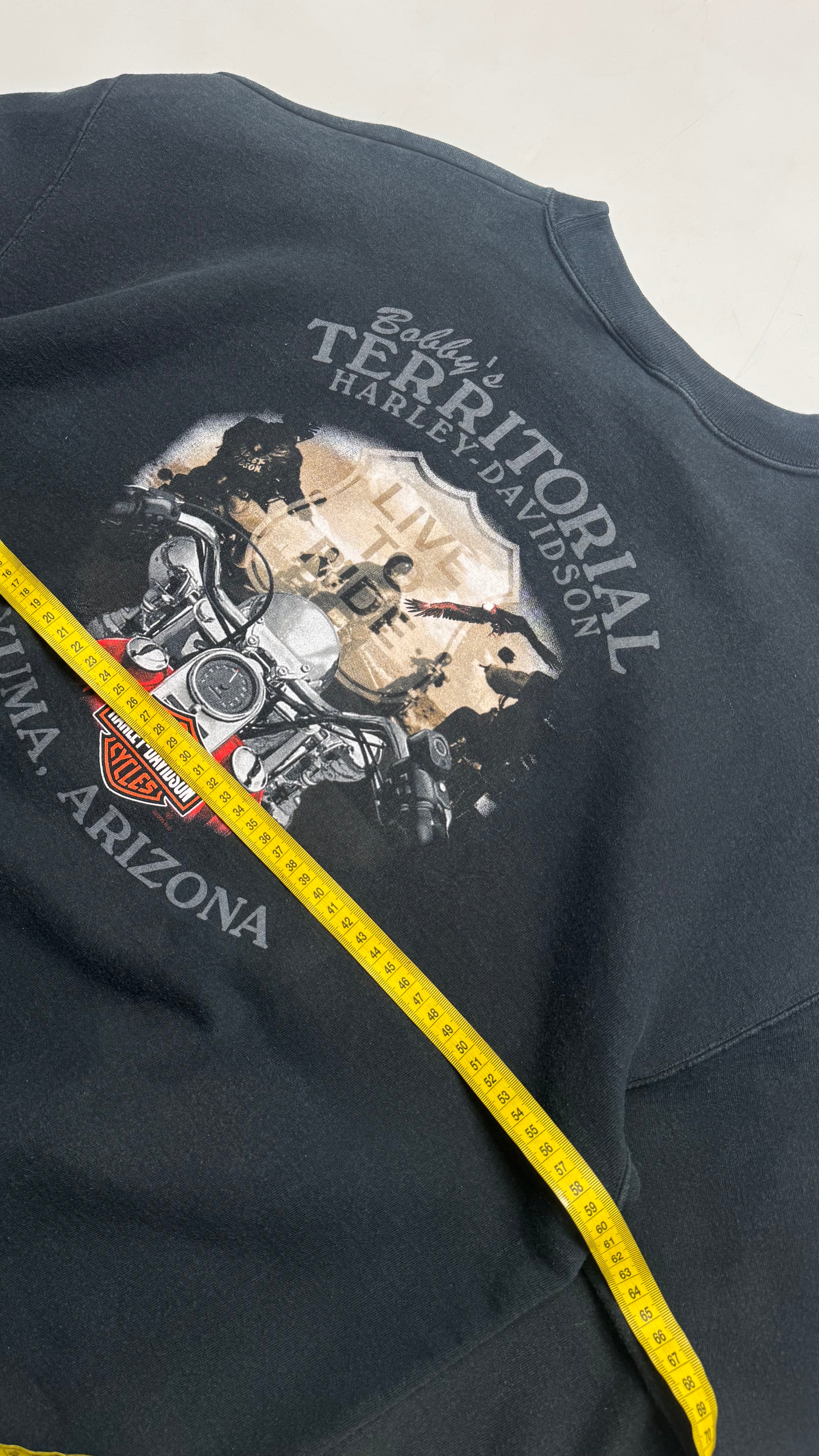90s Harley Davidson Graphic Crewneck