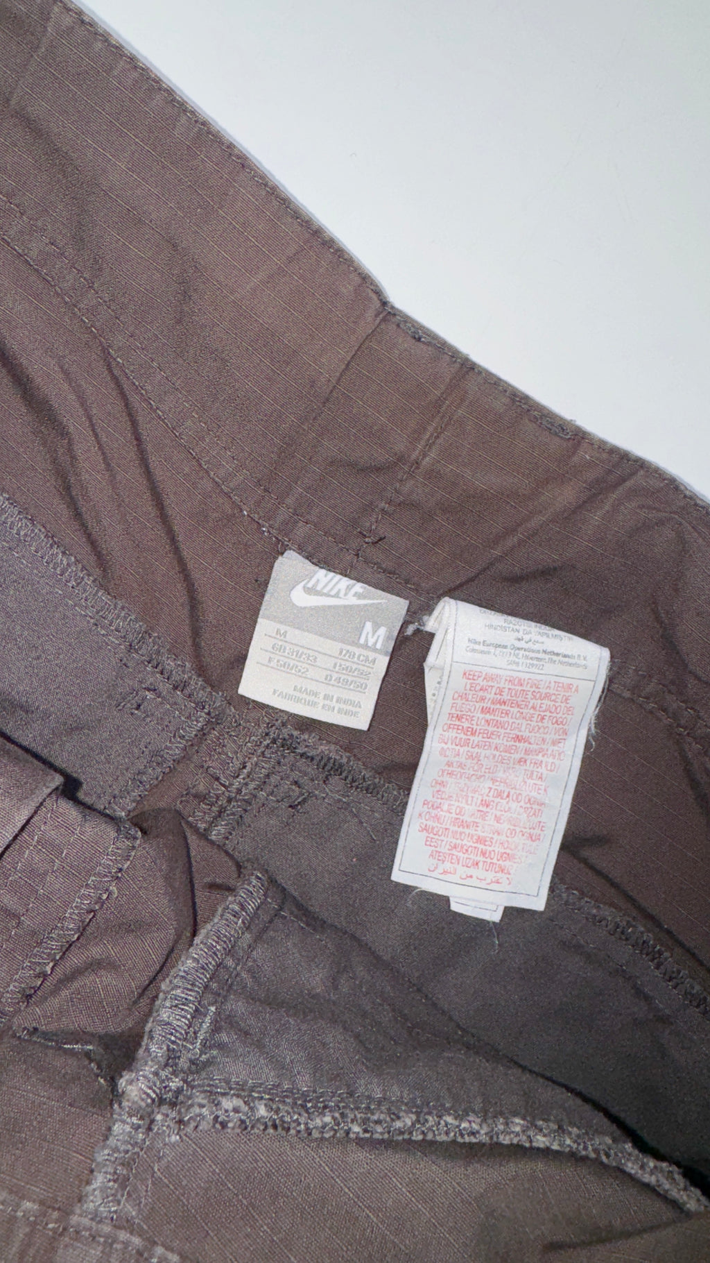 2000s Nike Brown Shorts