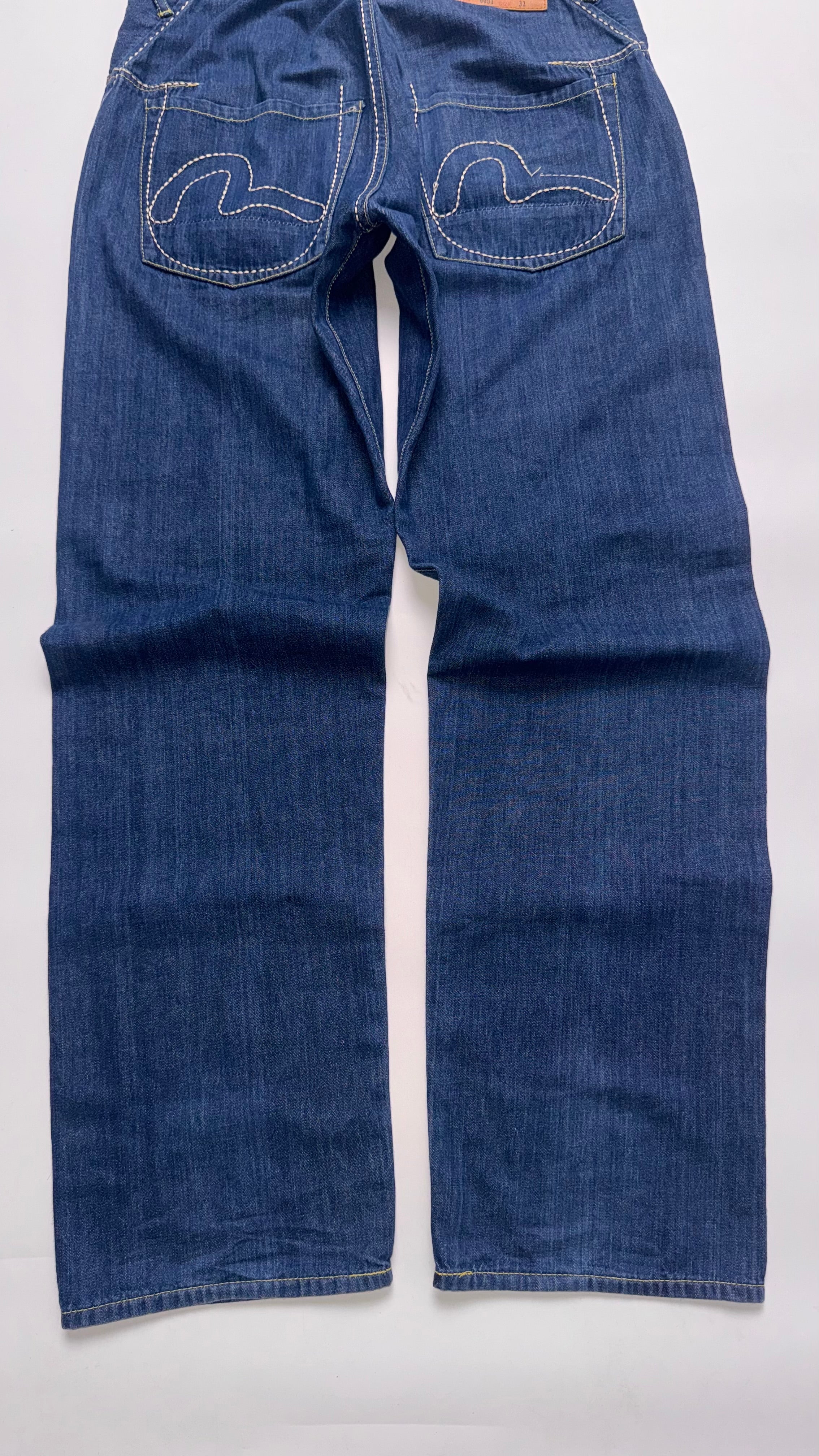 Indigo Evisu Baggy Jeans Lot 2001