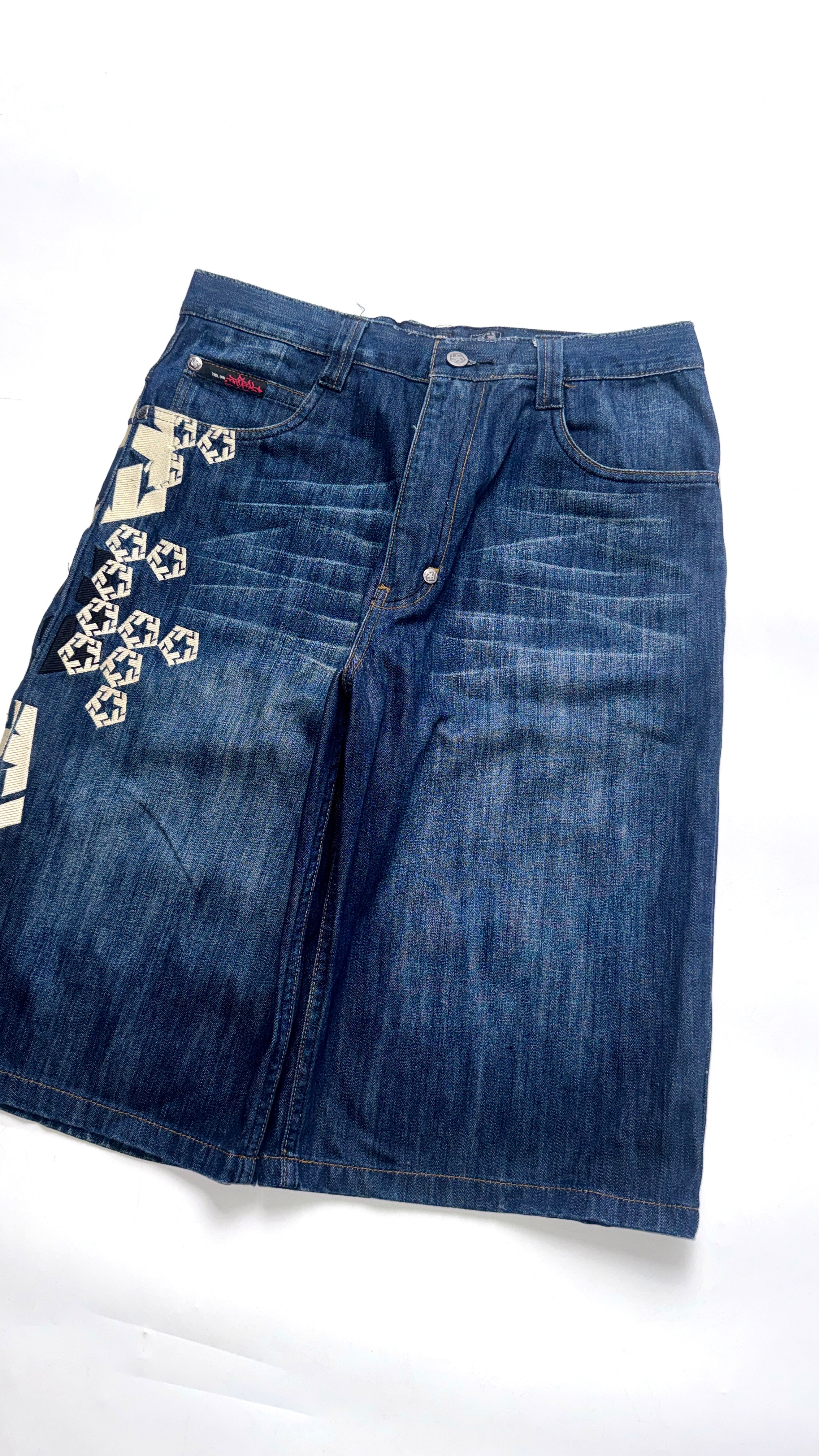 2000s Tribal Baggy Jorts