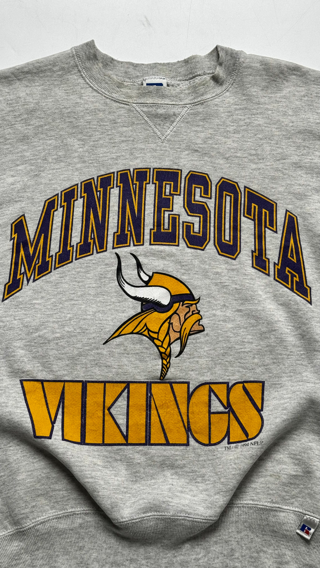 Vintage 1994 Minnesota Vikings Russell Tag Crewneck