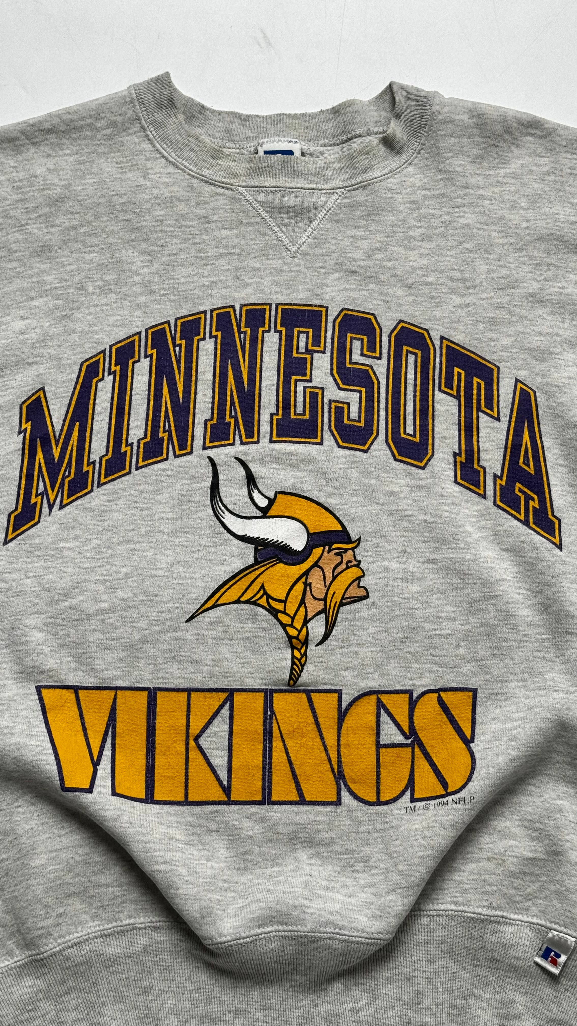 Vintage 1994 Minnesota Vikings Russell Tag Crewneck