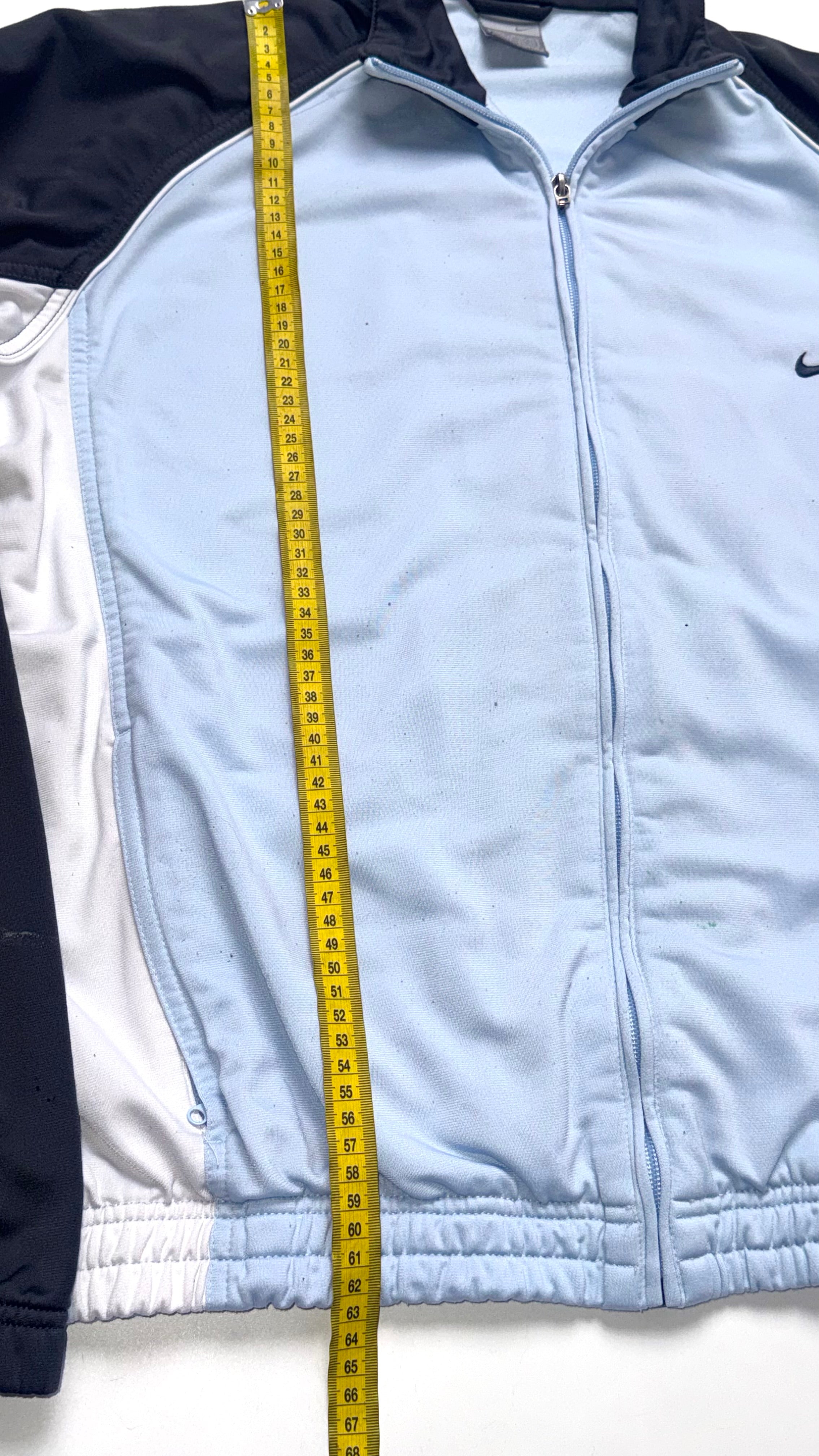 2000s Nike Baby Blue Track Jacket