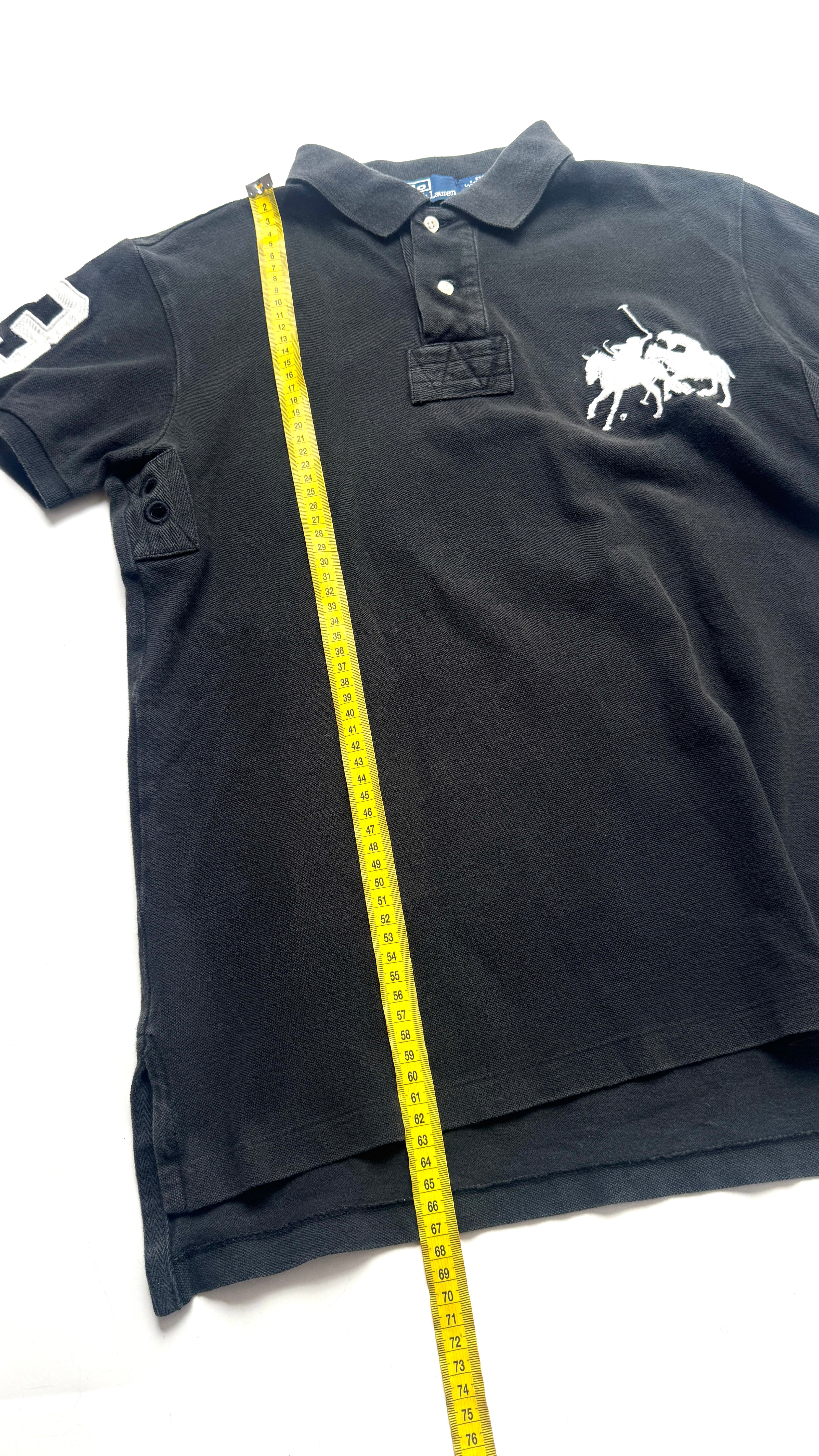 Black Vintage Ralph Lauren Polo