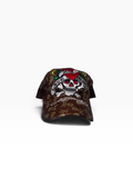 Y2K Ed hardy “Brown Heart Skull” Cap