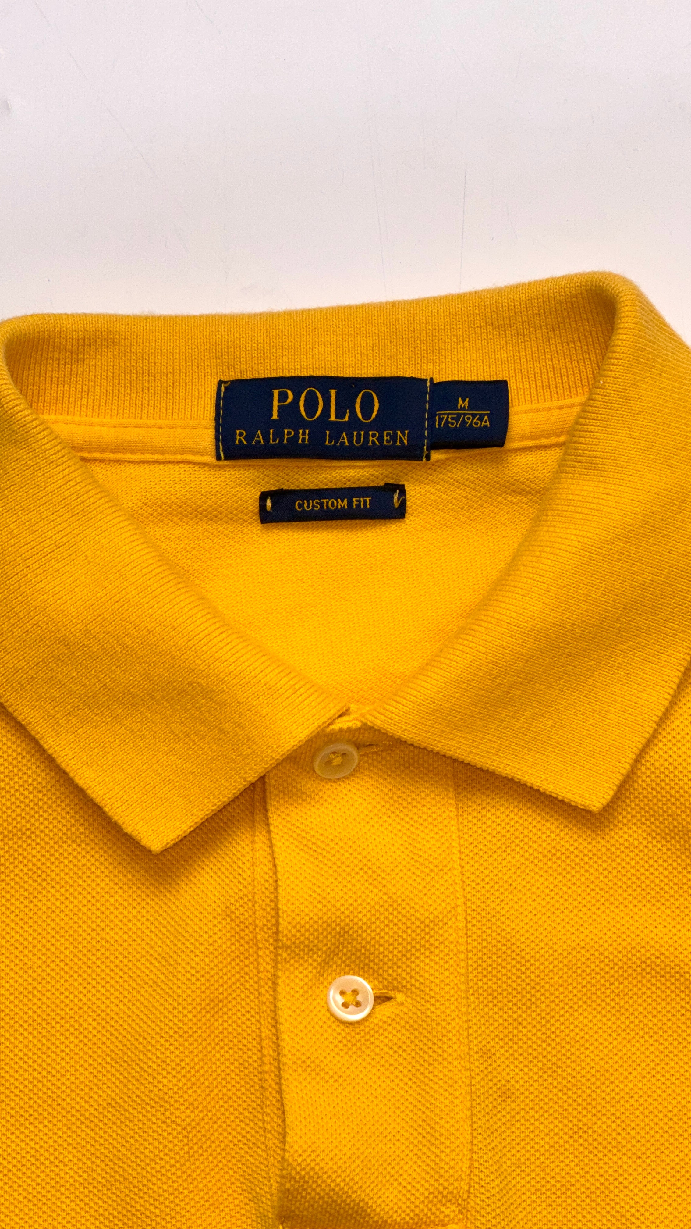 2000s Yellow Ralph Lauren Polo Tee