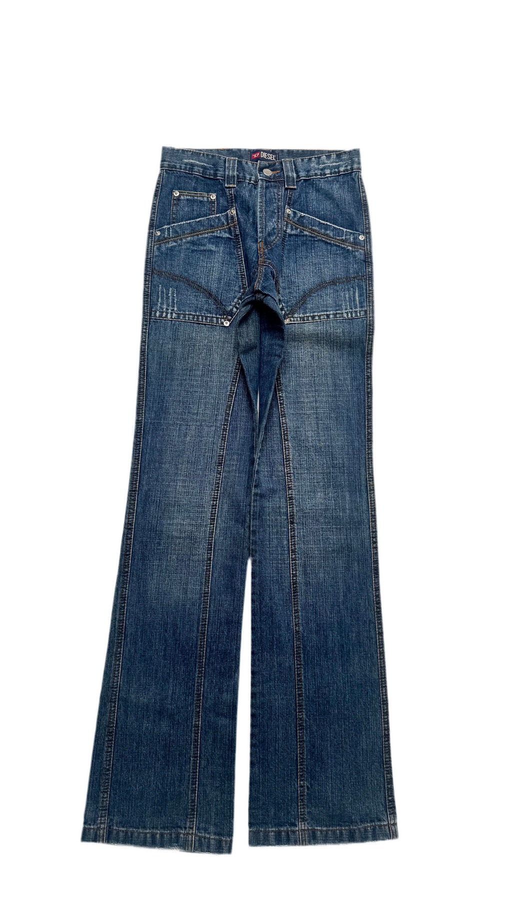 90s Deadstock Low waisted Diesel Bootcut Jeans