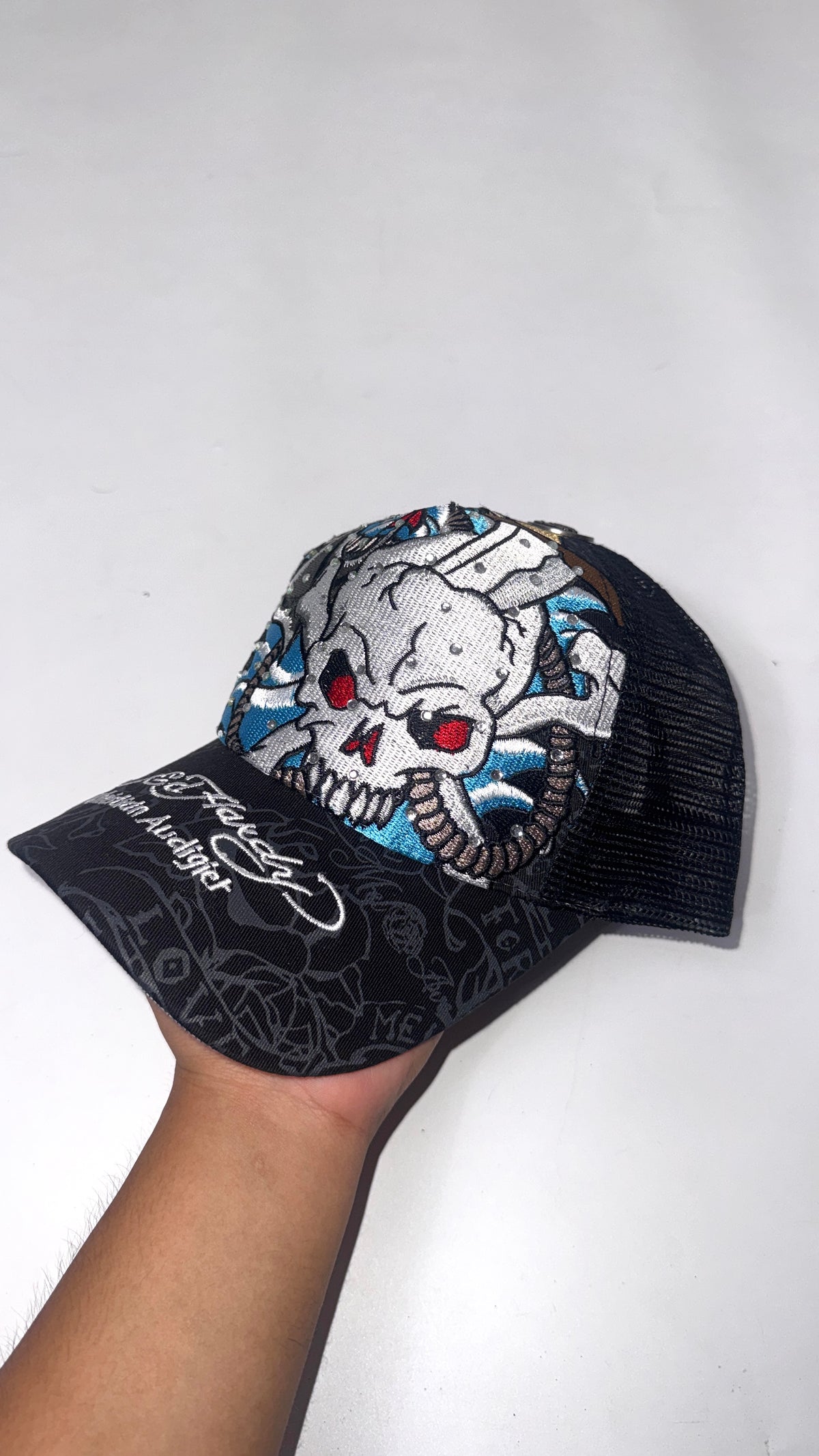 Y2K Ed Hardy “Creature” Cap