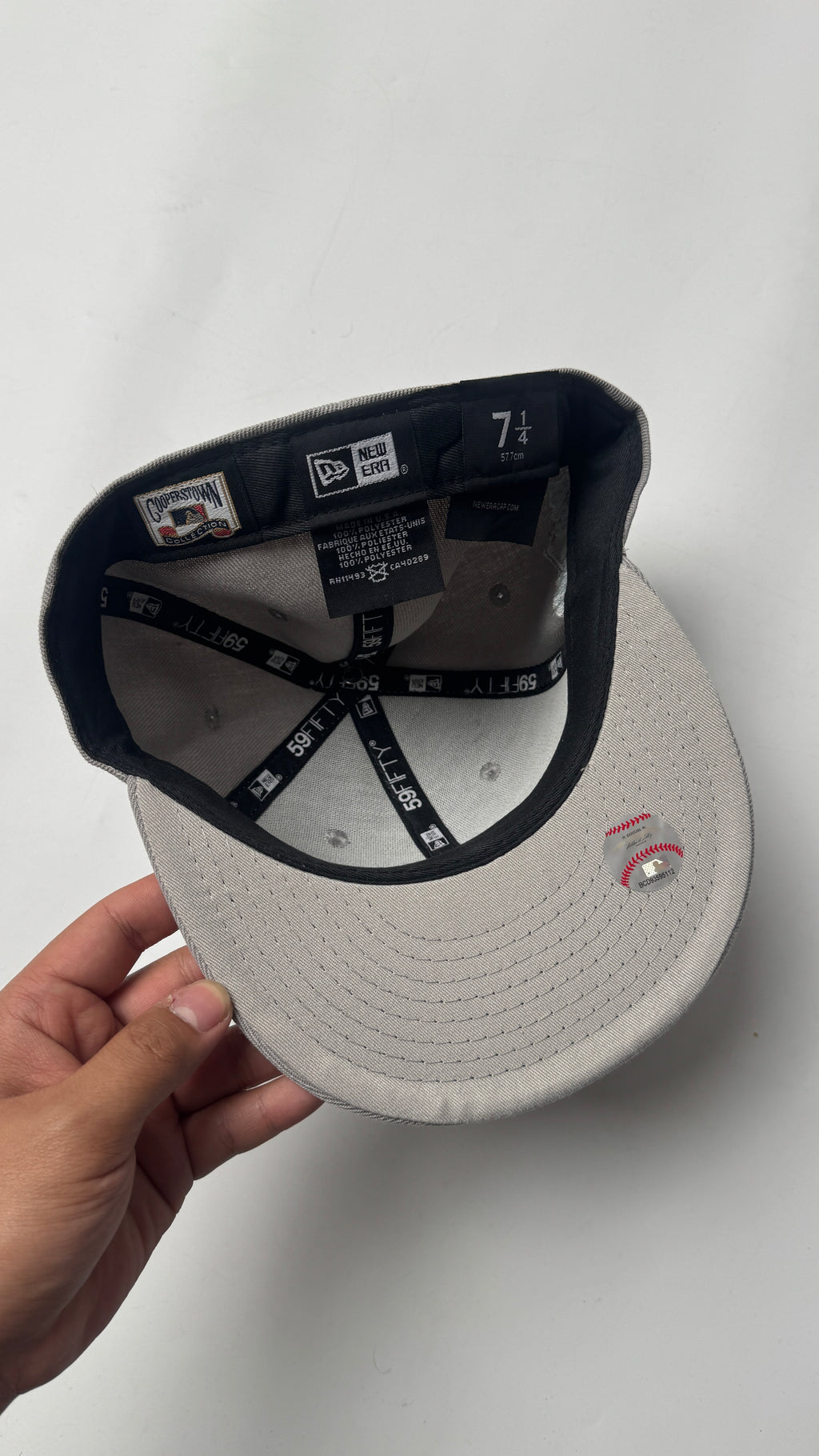 New Era Grey “LA” Cap