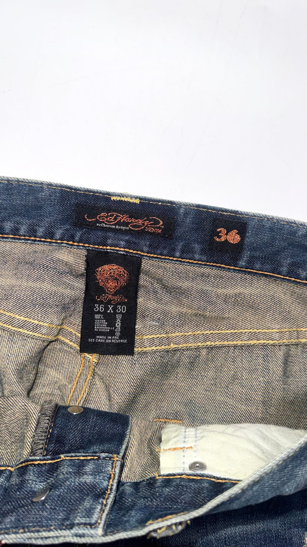 2000s Ed Hardy Baggy Jeans