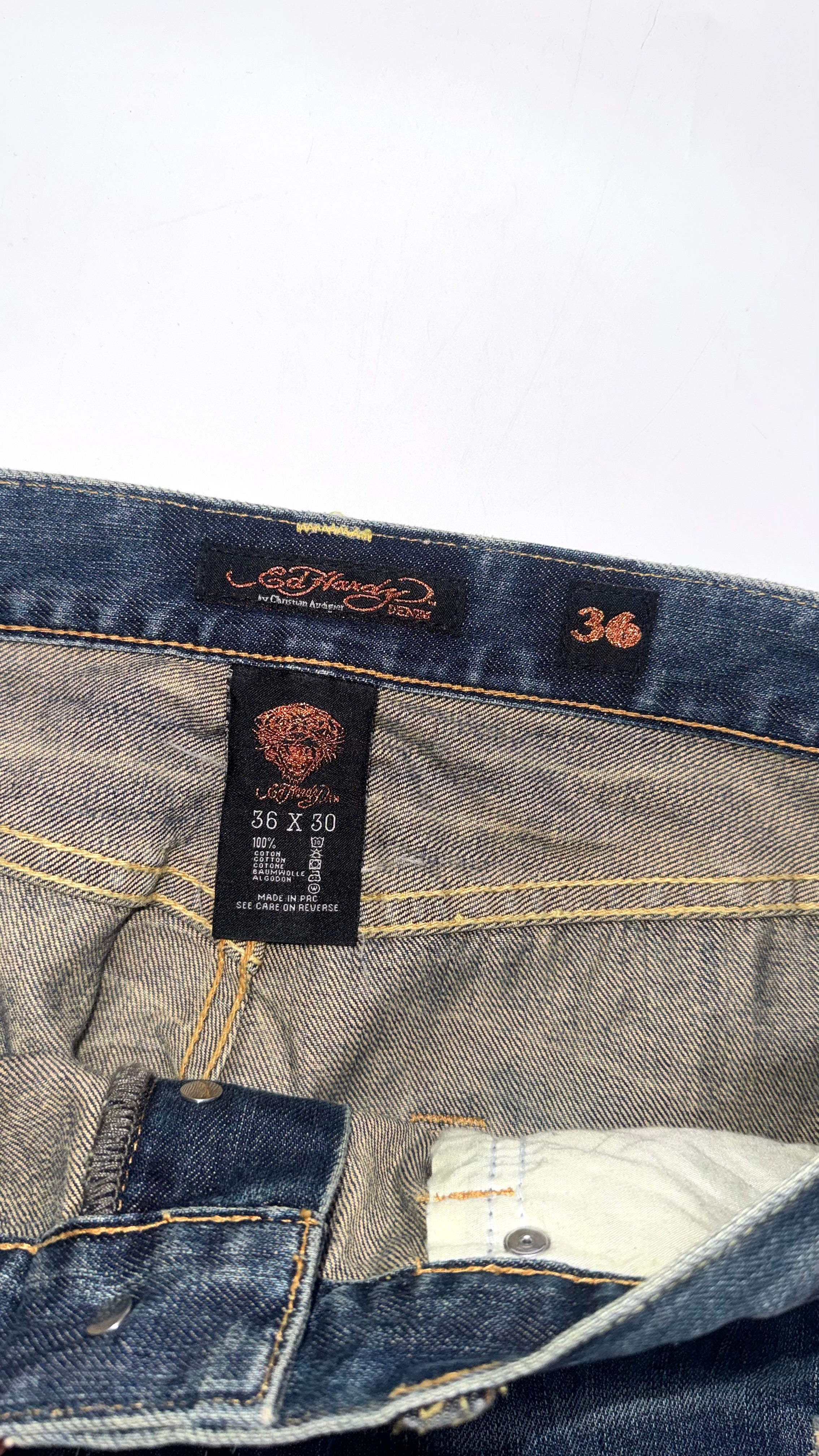 2000s Ed Hardy Baggy Jeans