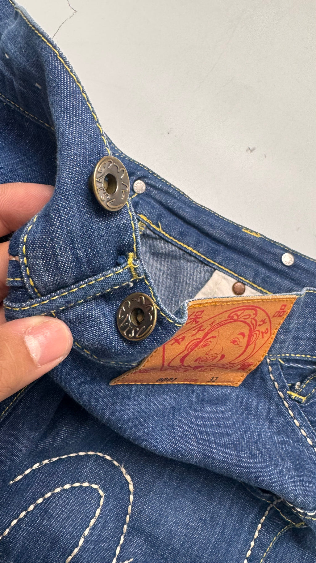 Τζιν Indigo Evisu Baggy Λοτ 2001