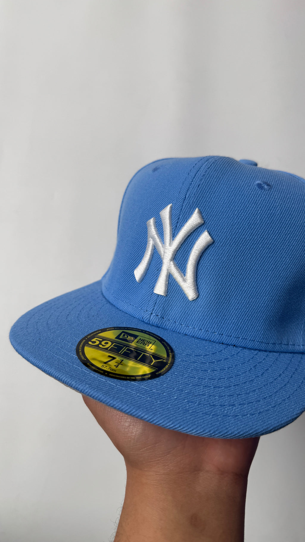 New Era Baby Blue “NY” CAP