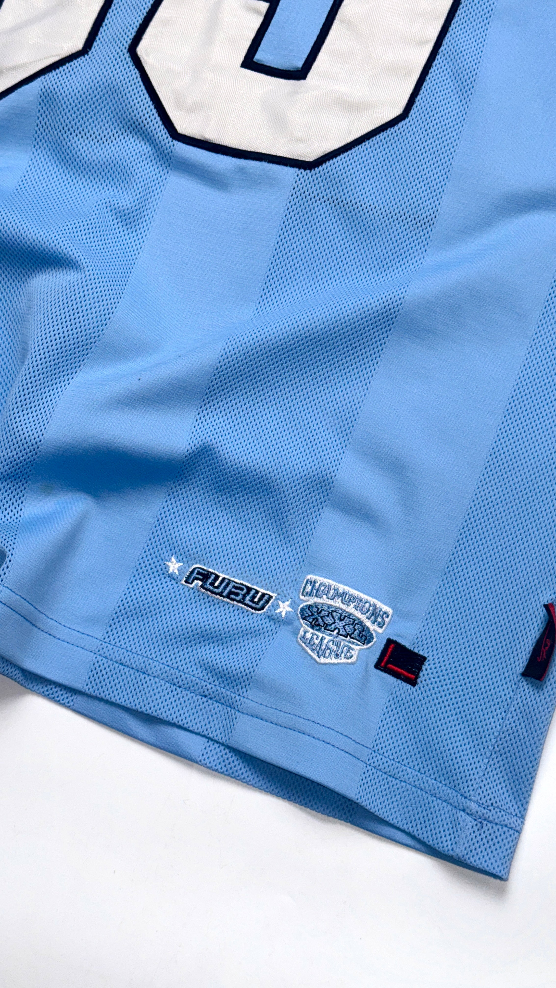 2000s FUBU Baby Blue Jersey
