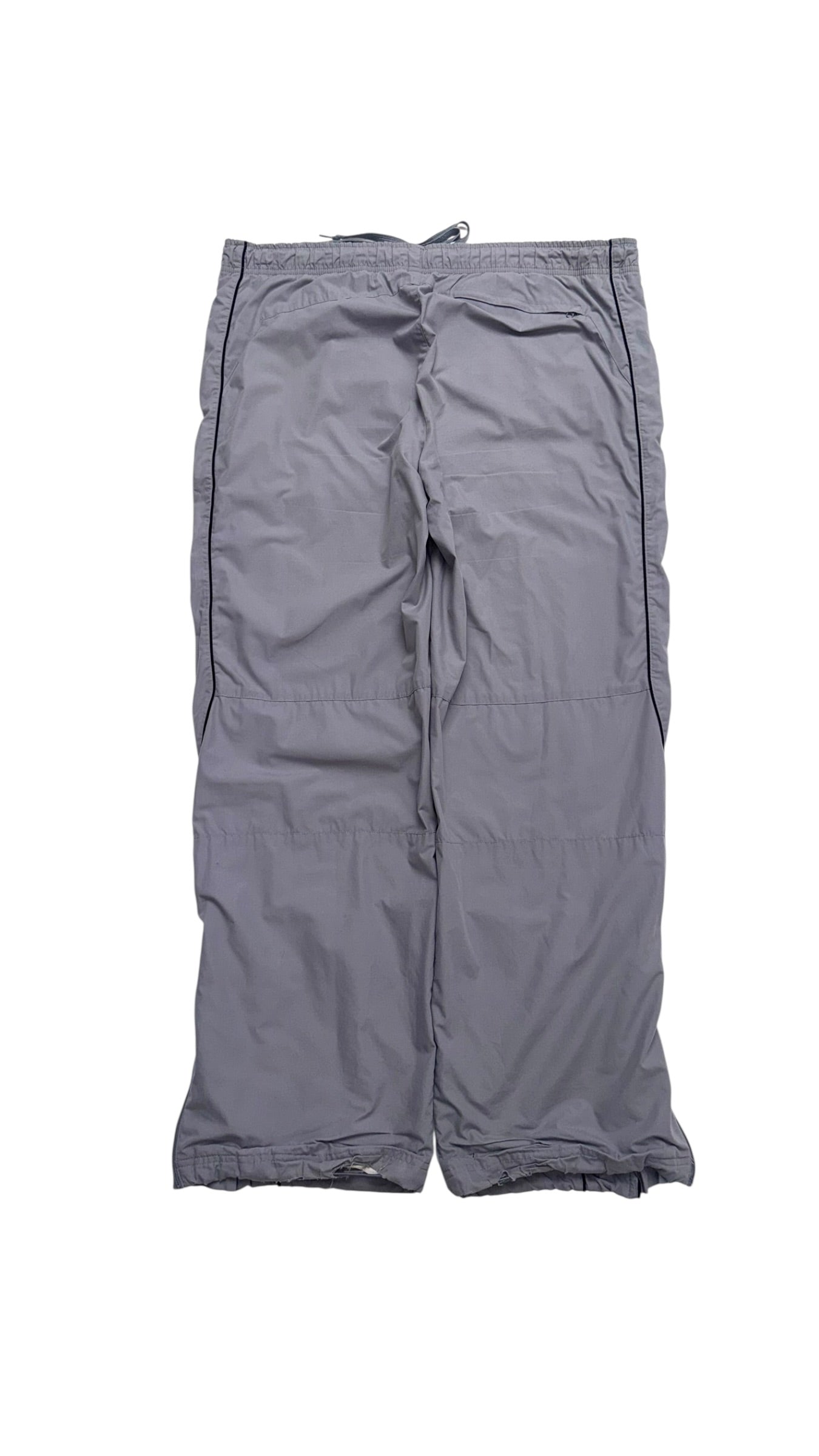 2000s Grey Nike Track Parachute Pants