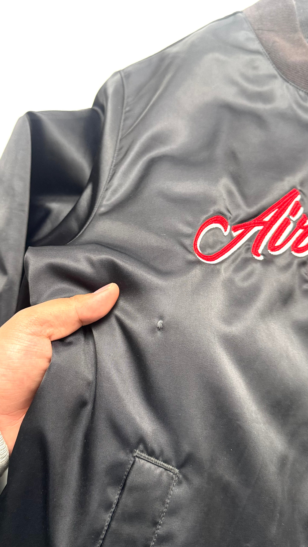 2000s Air Jordan Bomber Varsity Jacket