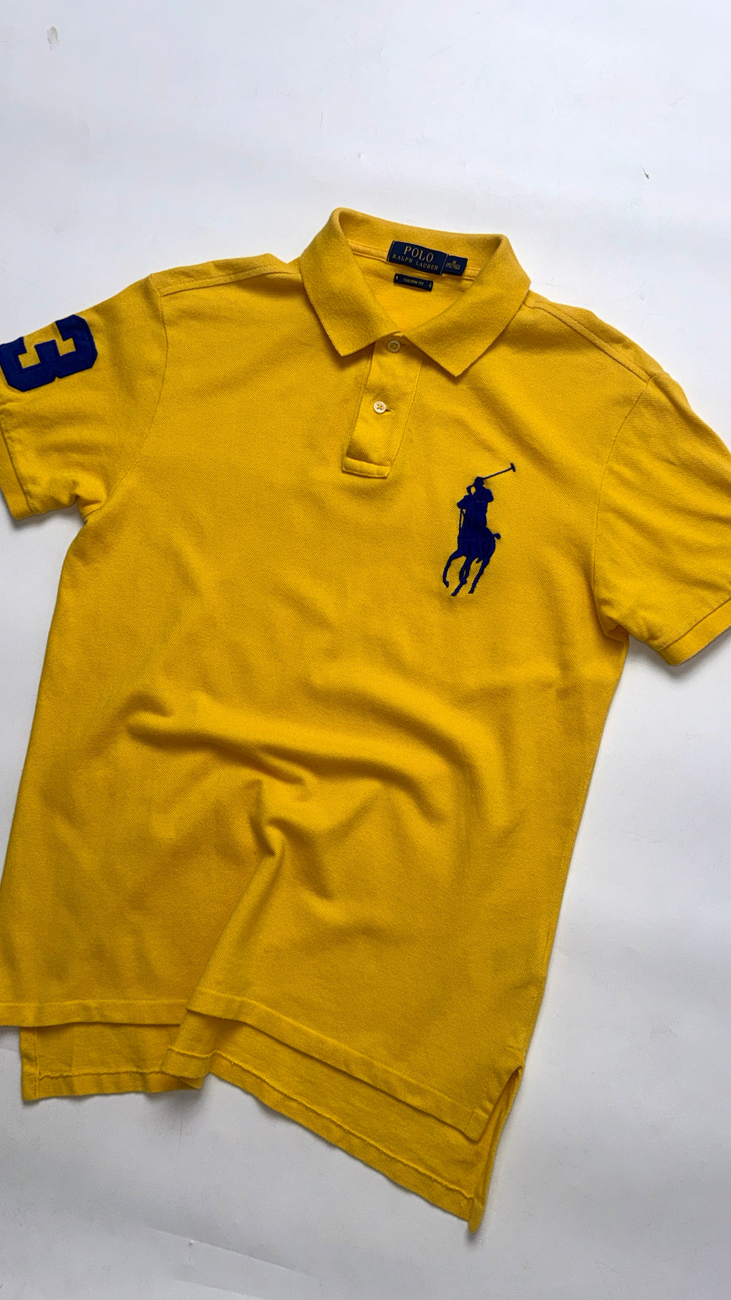 2000s Yellow Ralph Lauren Polo Tee