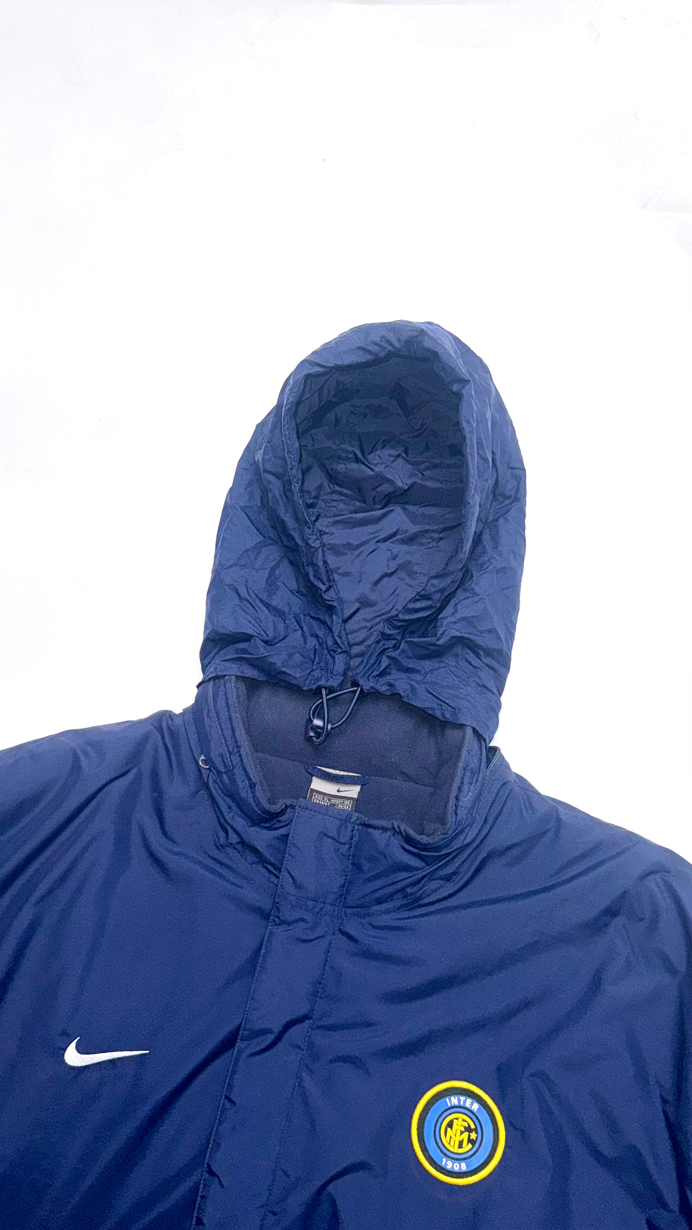 Vintage Nike Inter Milan 2003-04 Coach Heavy Winter Jacket