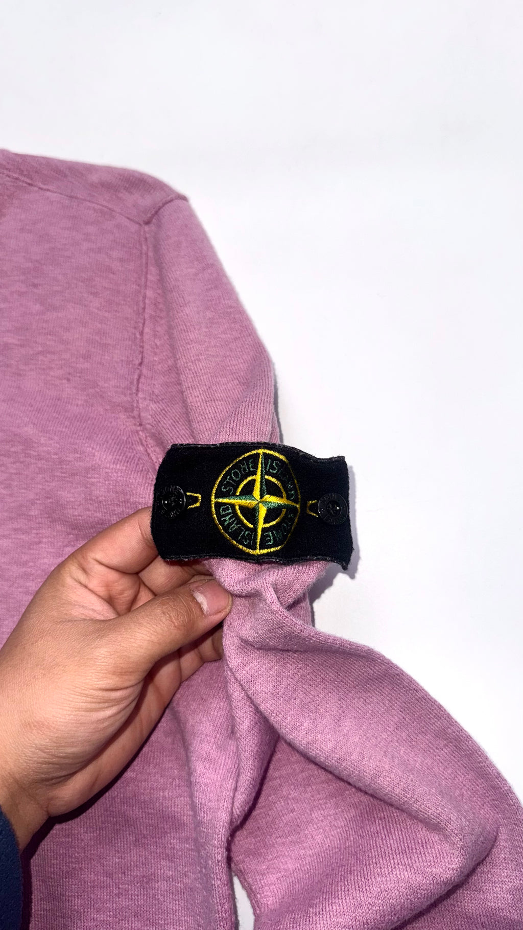 Light Pink Stone Island Sweater SS20