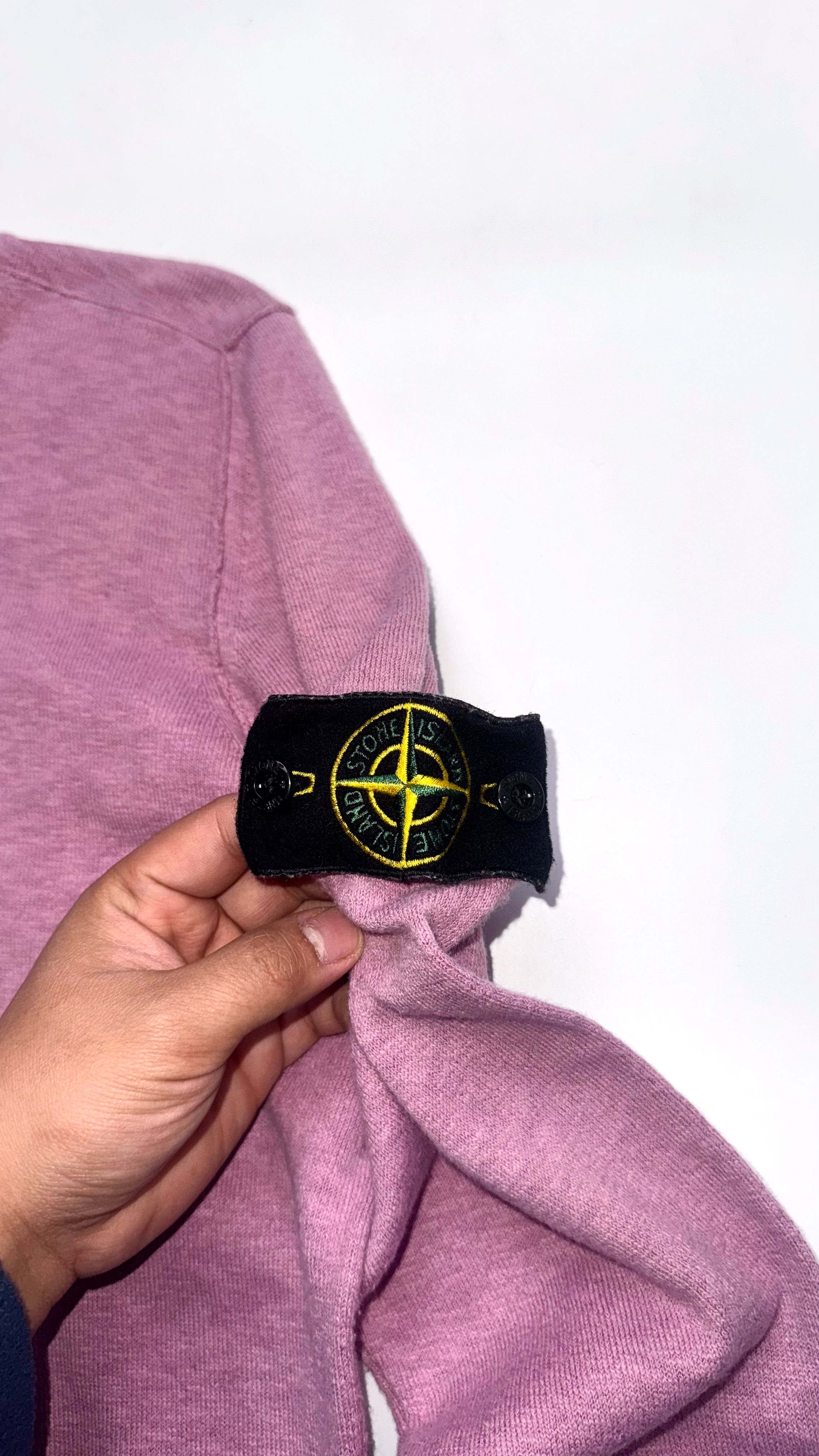 Light Pink Stone Island Sweater SS20